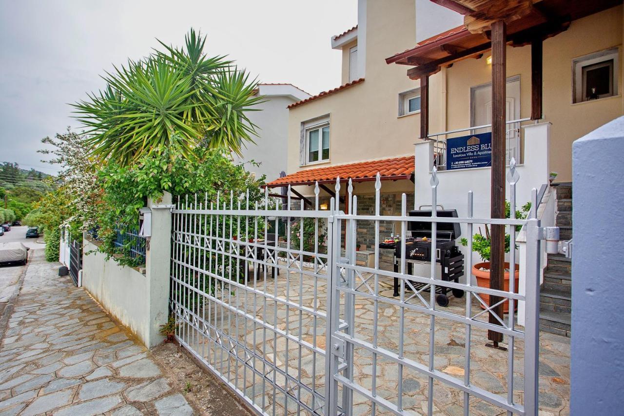 Endless Blue Sunshine Villa Palaiontsiflikion Ngoại thất bức ảnh