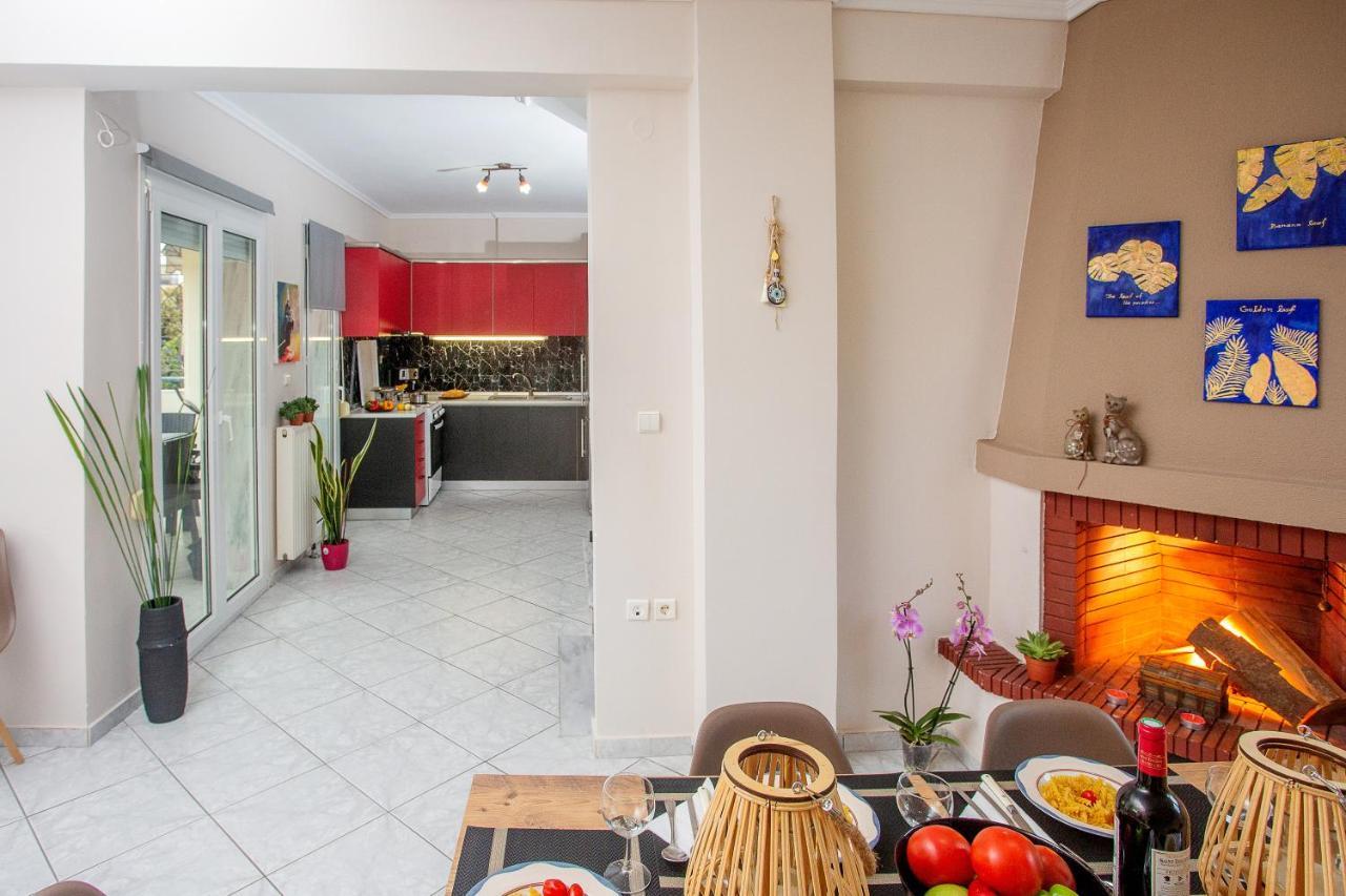 Endless Blue Sunshine Villa Palaiontsiflikion Ngoại thất bức ảnh